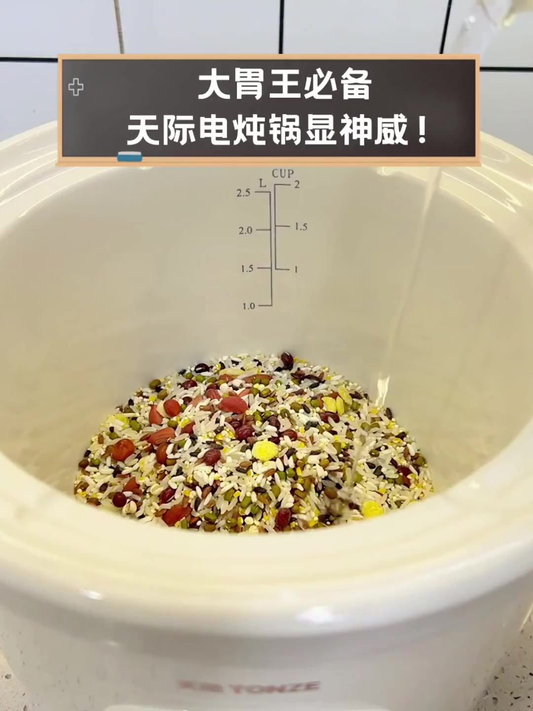 大胃王必备,天际电炖锅显神威!