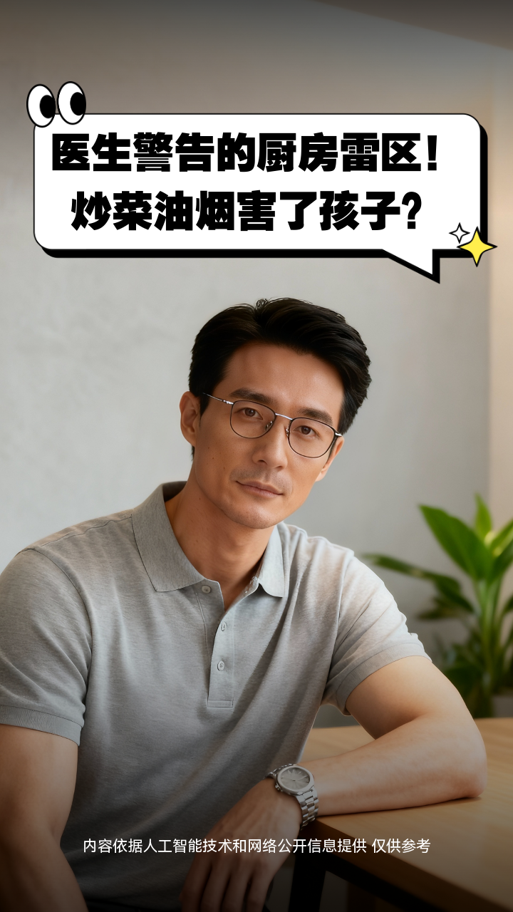 医生警告的厨房雷区!炒菜油烟害了孩子?