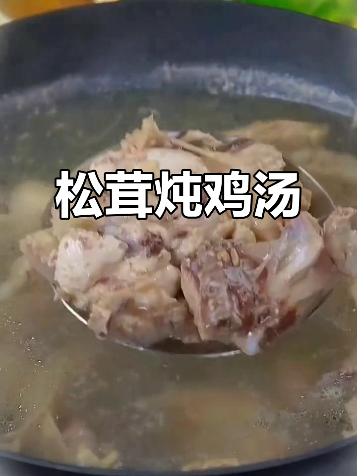 冷天必备!松茸菌菇炖鸡汤,营养满满又简单