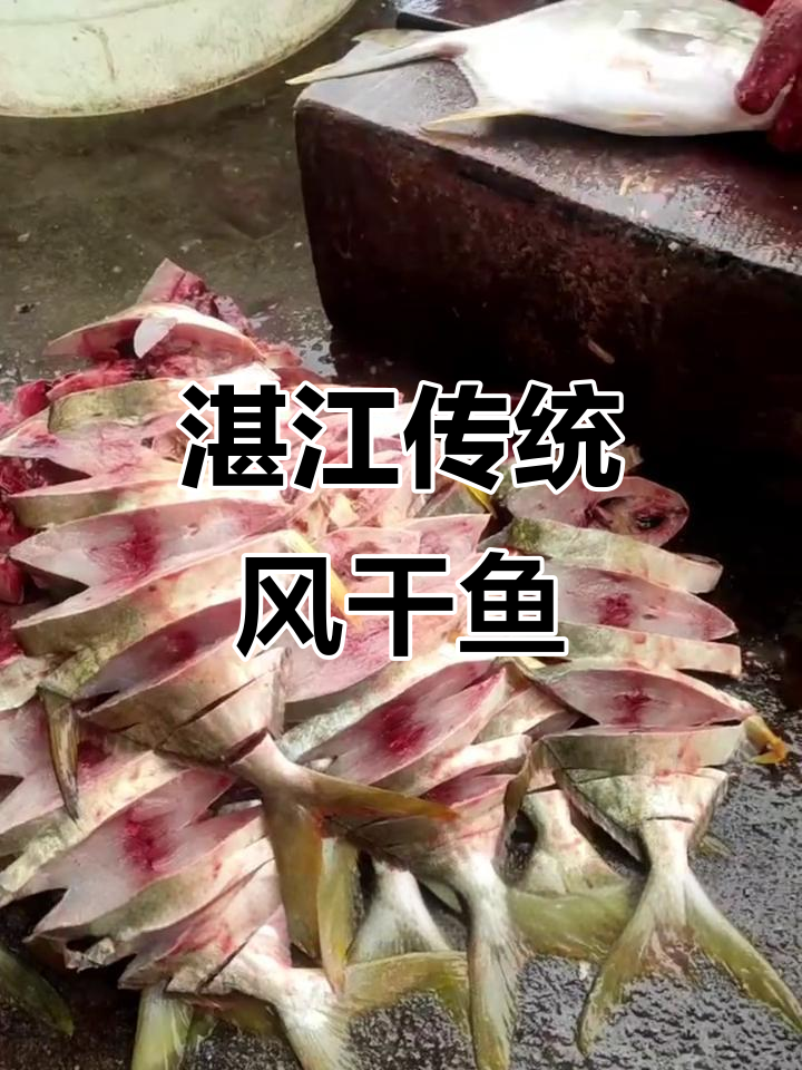 湛江特产鱼干,古法日晒咸香十足,过年送礼必备!