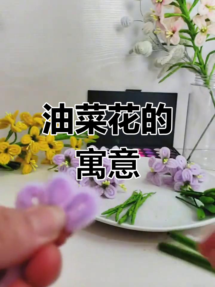 油菜花象征希望与奋斗,动手做起来吧!