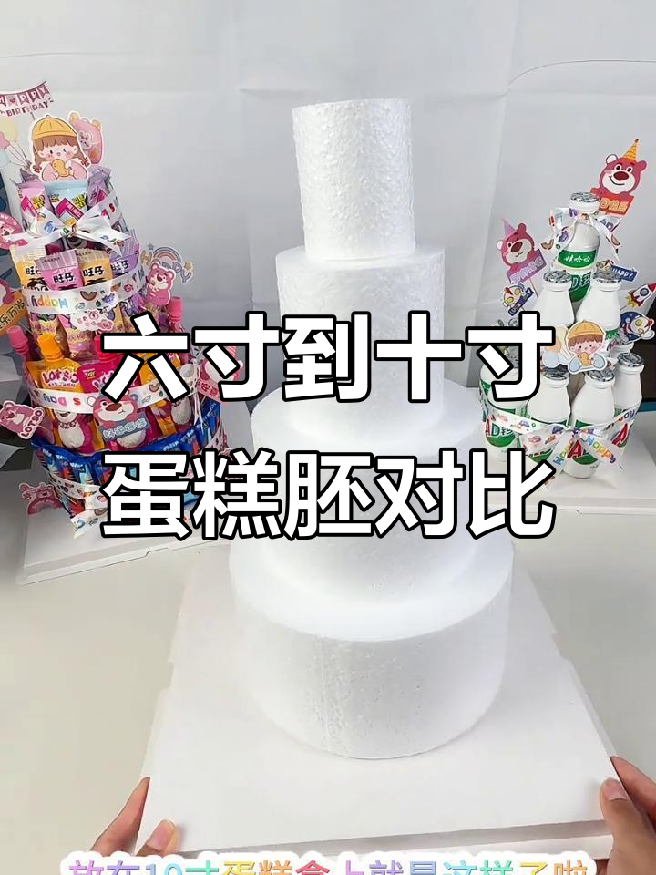 蛋糕胚尺寸全解析,六一儿童节惊喜礼物必备!