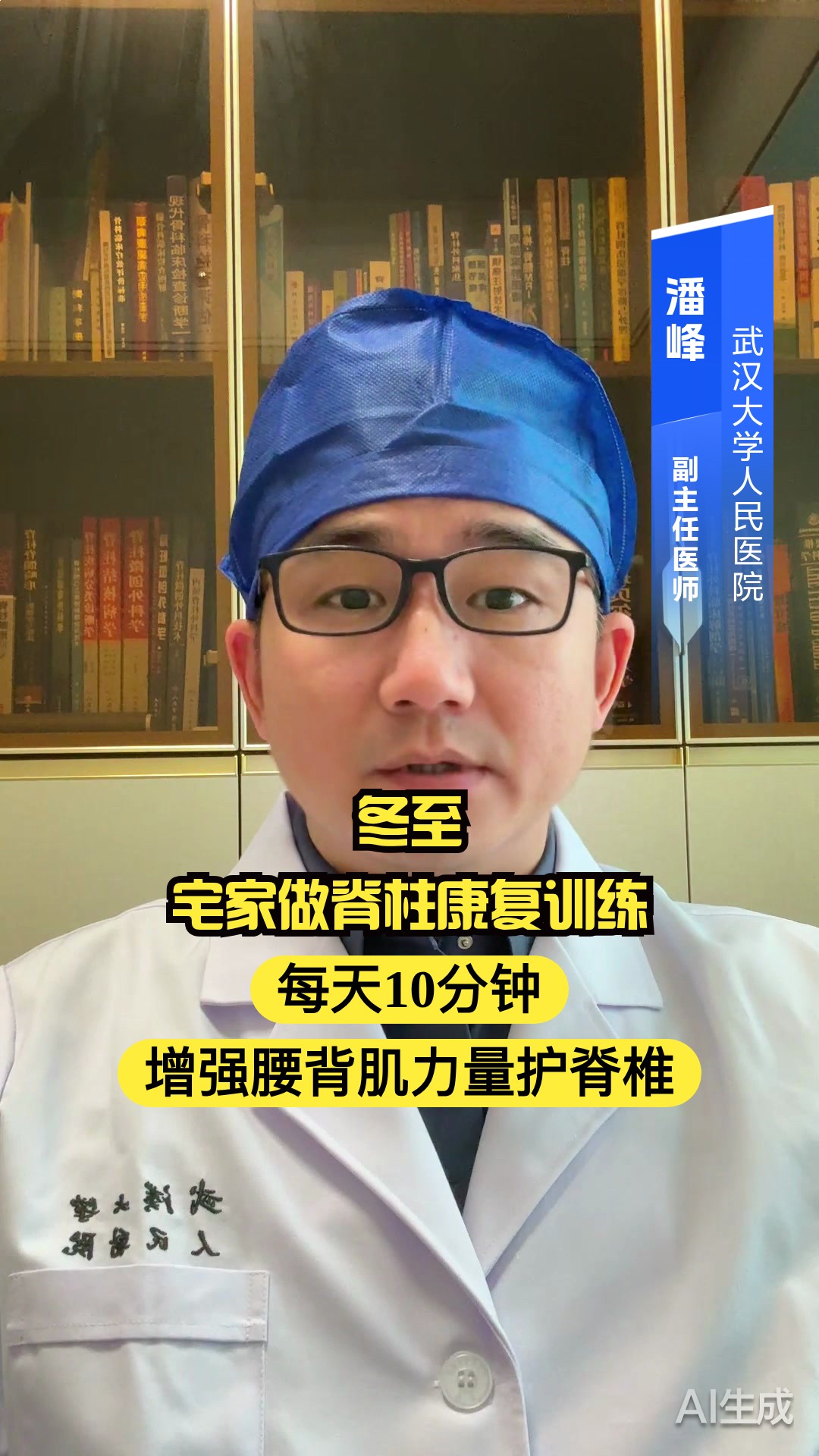 冬至宅家做脊柱康复训练，每天 10 分钟，增强腰背肌力量护脊椎