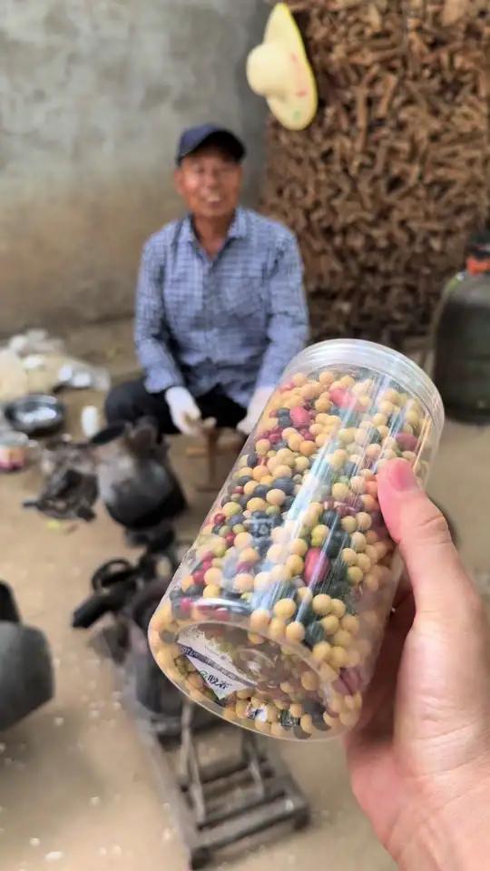 爆米花机爆大豆