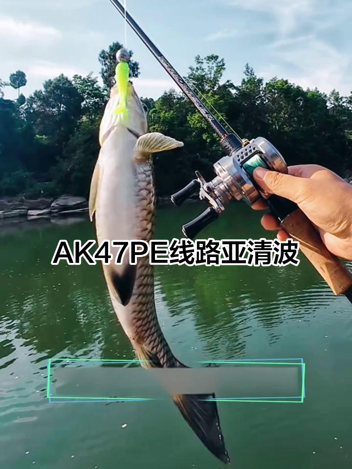没有路亚对象鱼?试试AK47PE线清波技巧