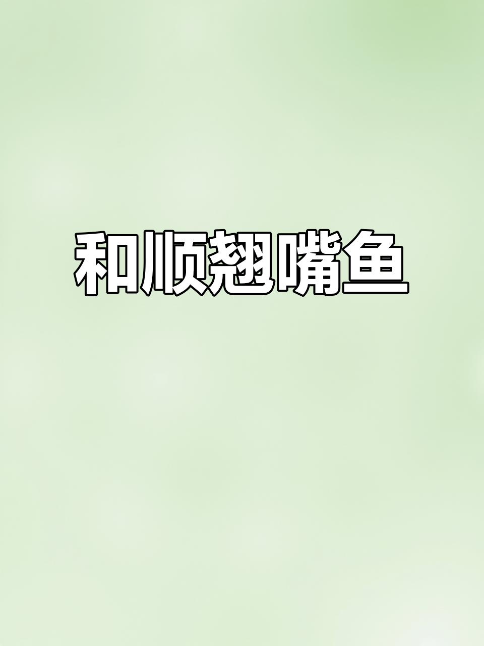 翘嘴鱼,和顺特产!你尝过吗?