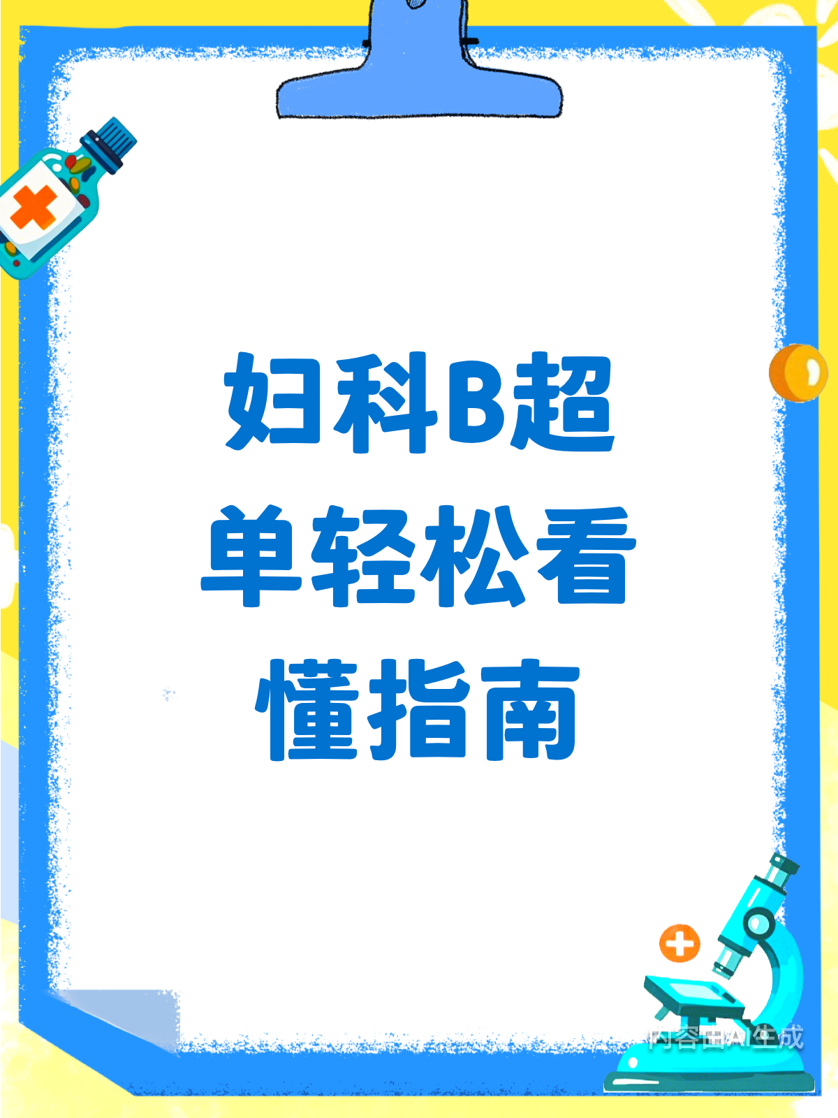 妇科B超单咋看？一文教你读懂！