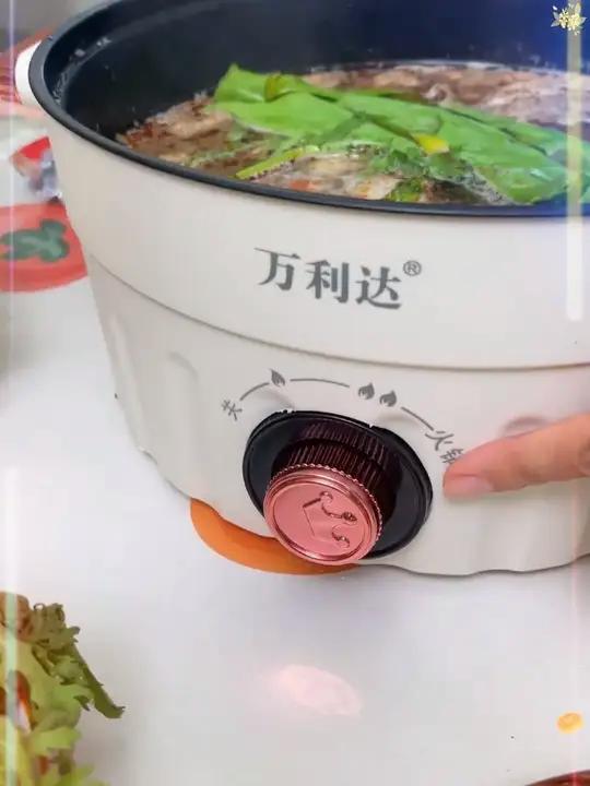 L蒸笼蒸锅 万利达「主播宠粉」3.6L加蒸笼蒸锅电器大电多功能锅蒸煮炒煎一体锅