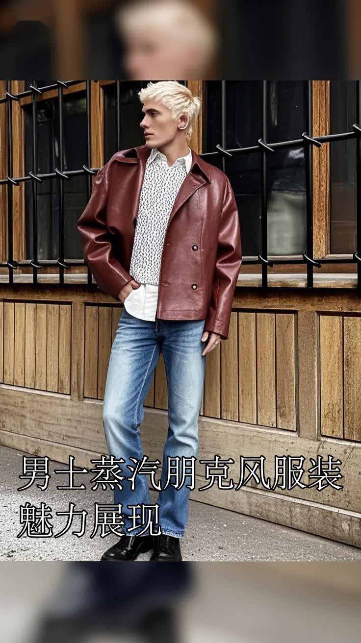 男士蒸汽朋克风服装魅力展现