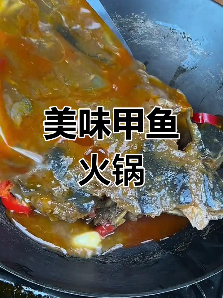 荆州甲鱼火锅,软糯鲜美,加热后配菜更添风味
