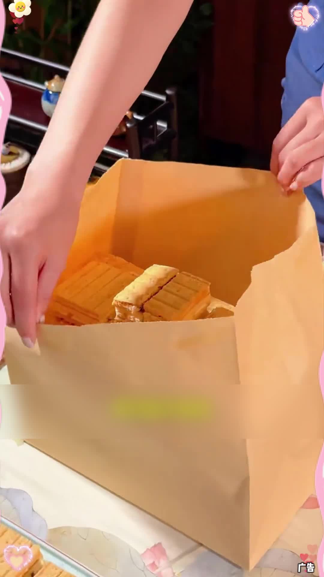 西柚可可拿破仑蛋糕，外酥里嫩，口感丝滑，微甜不腻，工厂直发 蛋糕