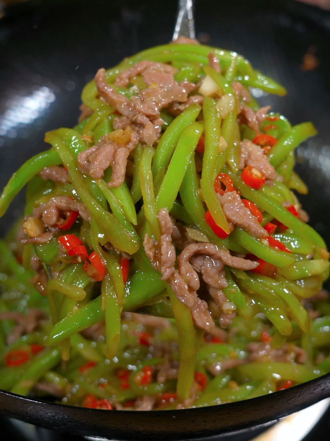 莴笋丝炒肉丝