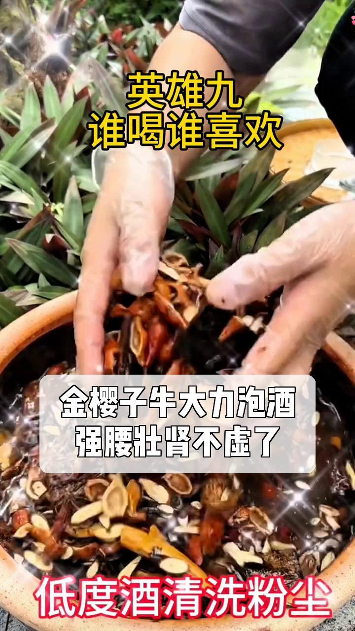 金樱子牛大力泡酒,强腰壮肾不虚了