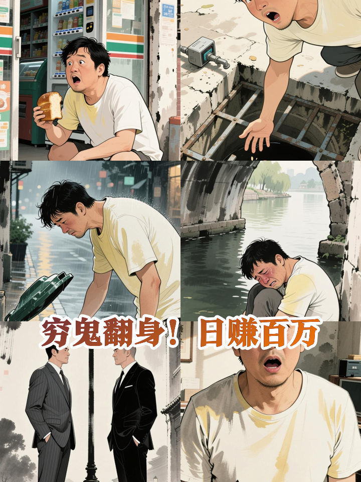 穷到啃馒头时，我发现了日赚百万的秘密
