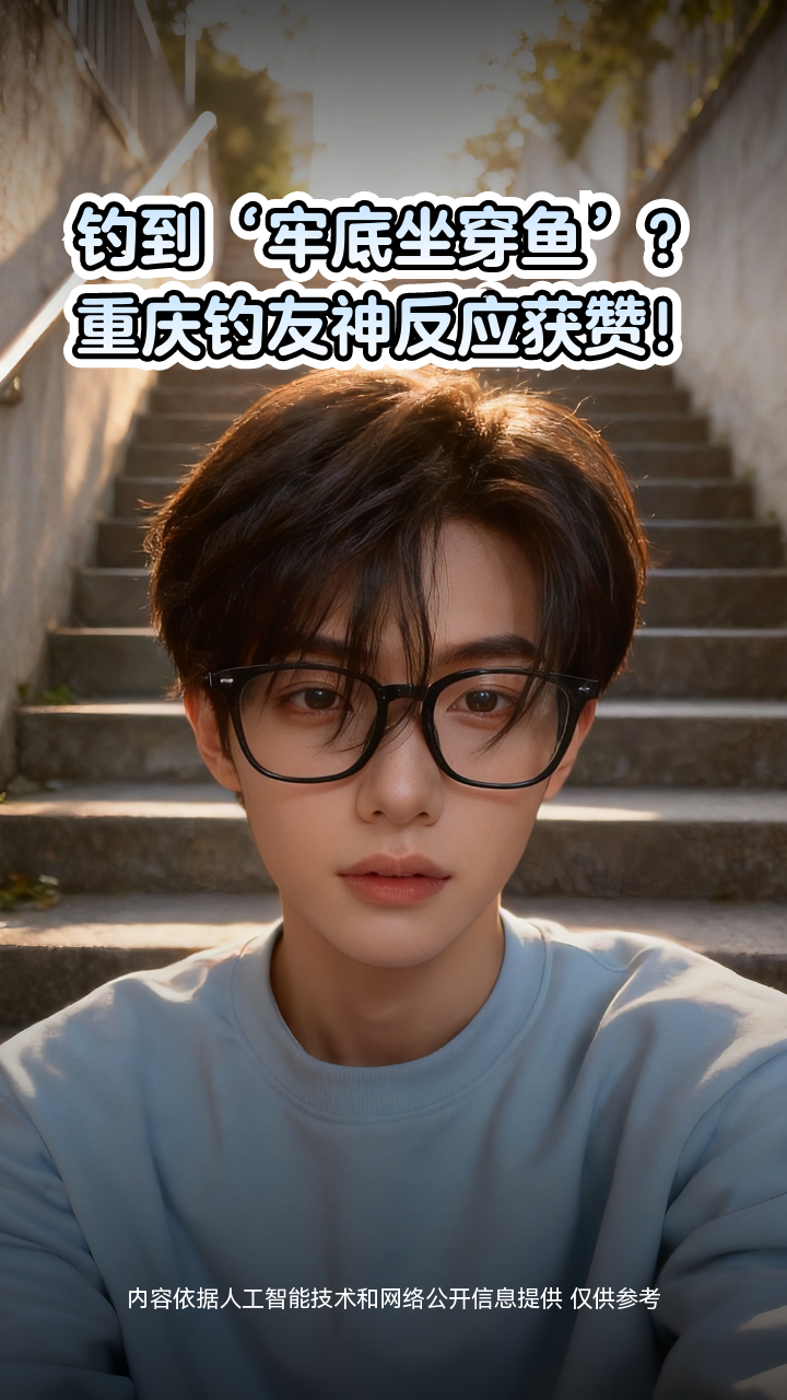 钓到‘牢底坐穿鱼’？重庆钓友神反应获赞！