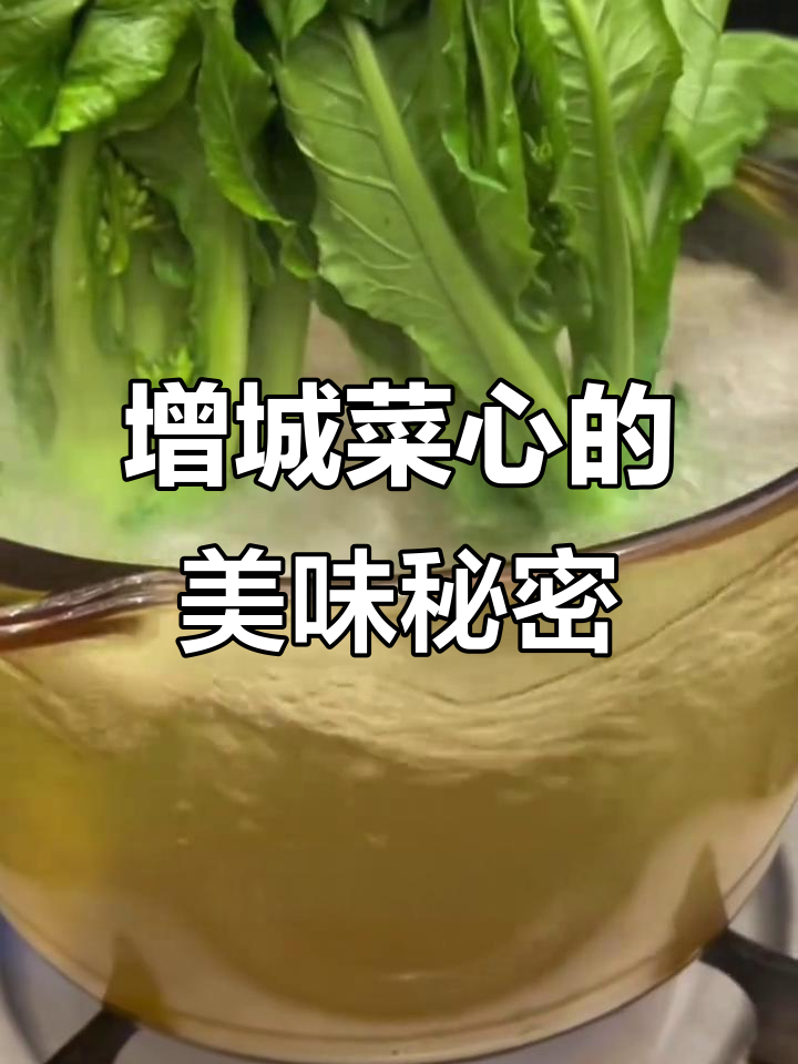 增城菜心,鲜嫩可口,甜美独特,堪称蔬菜中的极品