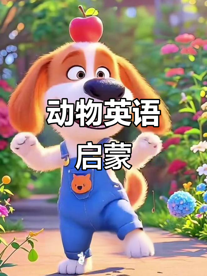 小猪小狗英文怎么说?启蒙早教,轻松学动物单词!