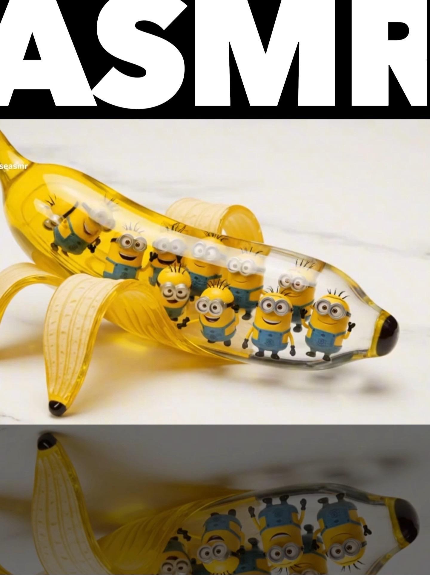 哈哈哈哈哈 小黄人 banana 小黄人 asmr banana 小黄人的日常 可爱