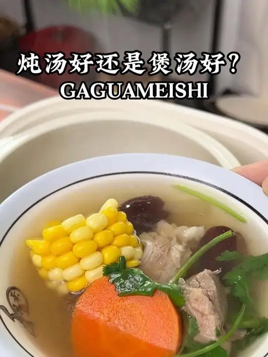 汤应该炖还是应该煲?炖汤好还是煲汤更好?关于炖汤和煲汤有什么区别