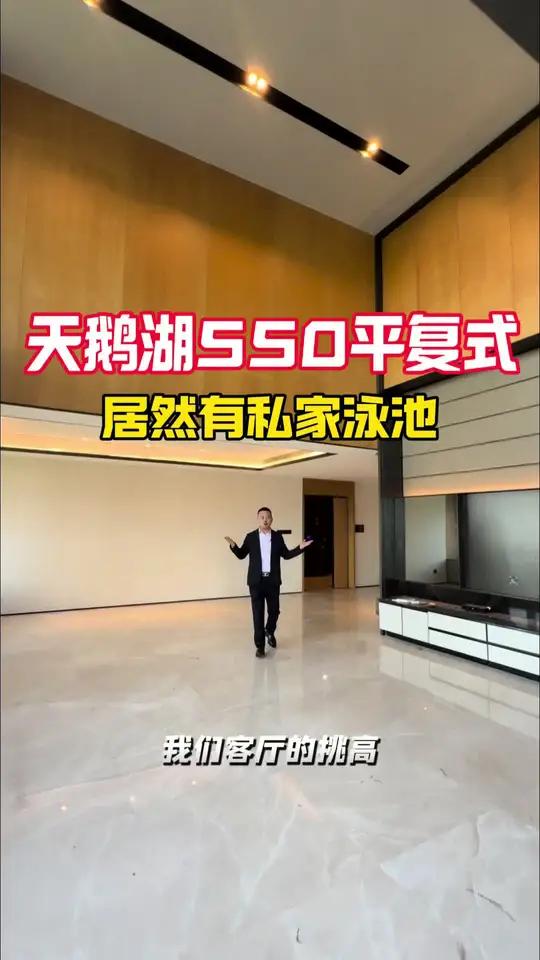 在深圳有一种豪宅 叫波托菲诺纯水岸 在深圳有一种身份叫家住天鹅湖A栋。550平大复式,还拥