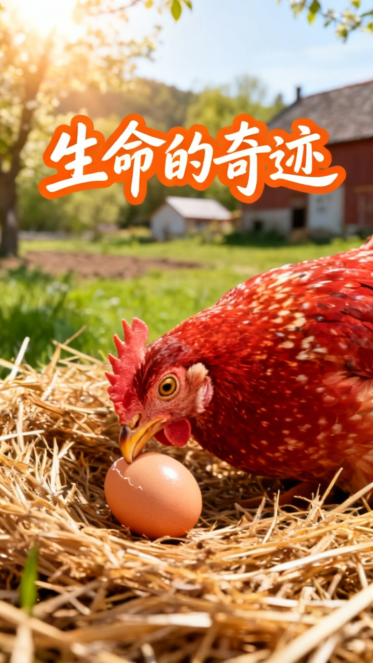 小鸡下蛋的奇妙瞬间