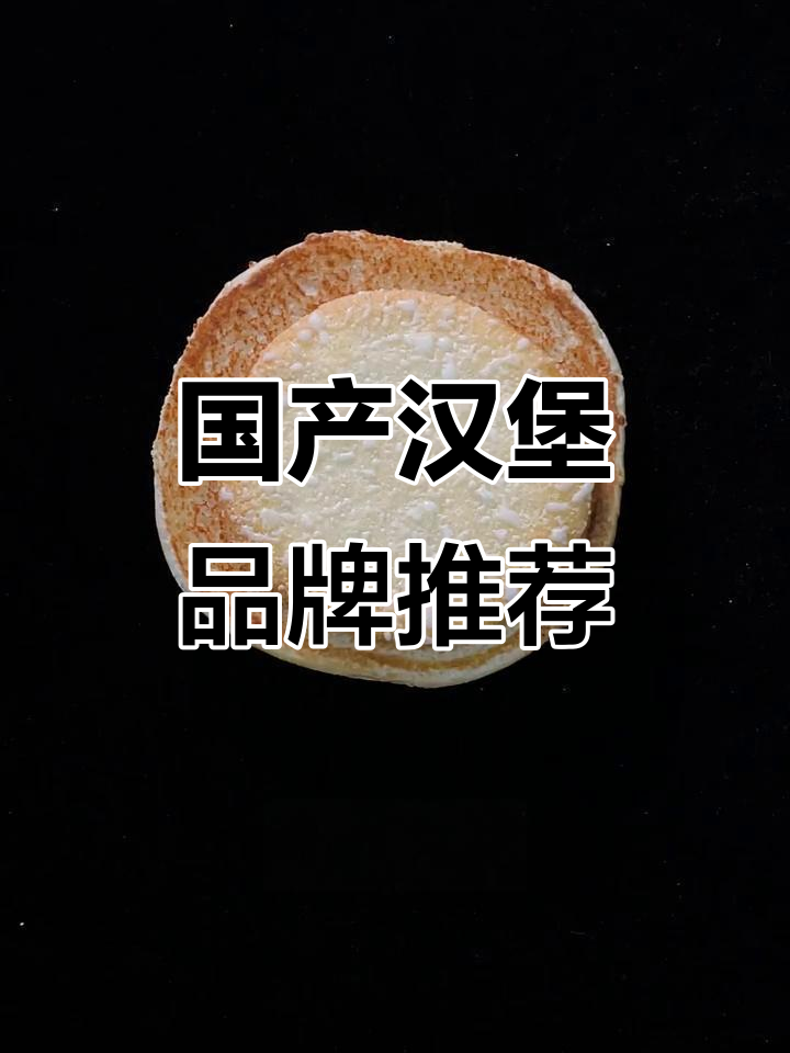 国货小零食大比拼,哪个汉堡最值得入手?