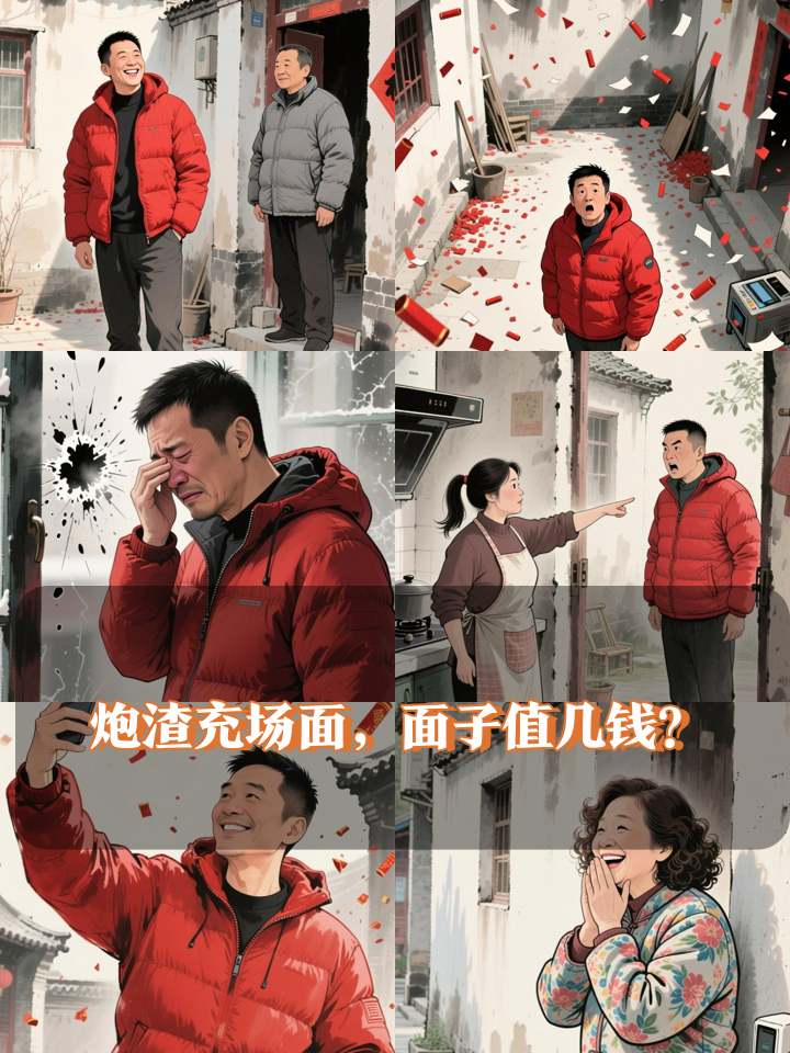 炮渣充门面：一场自欺欺人的春节表演
