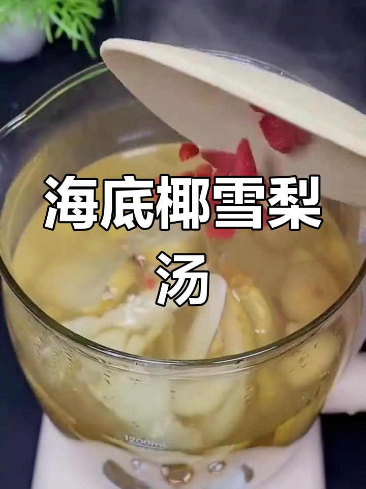 喉咙干、上火?试试这款海底椰雪梨汤,助你睡个好觉
