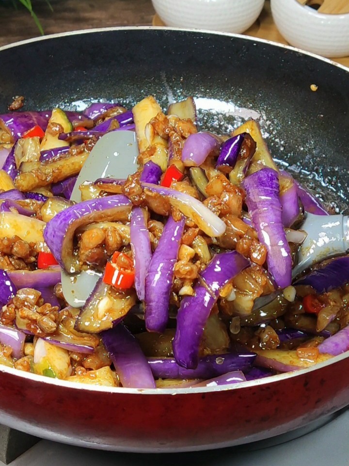 肉末茄子的家常做法