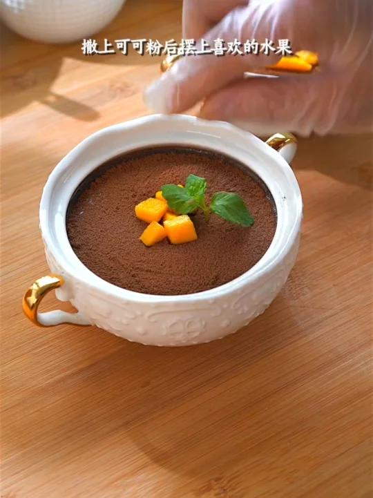 棉花糖版的巧克力慕斯,你学会了吗?