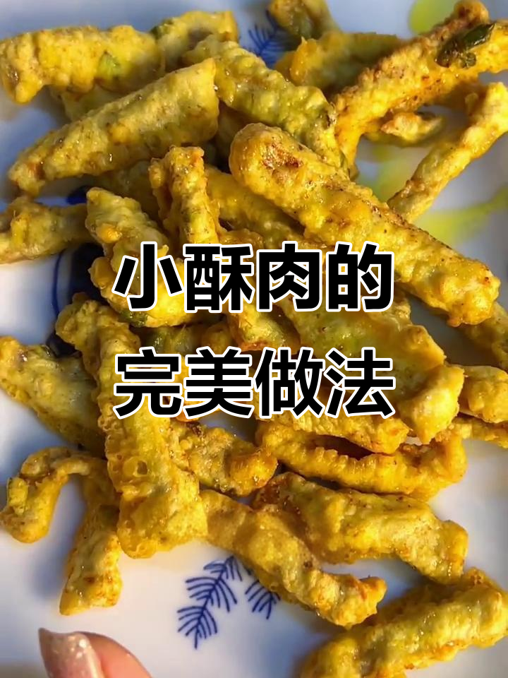 酥脆小酥肉,简单炸出孩子最爱零食