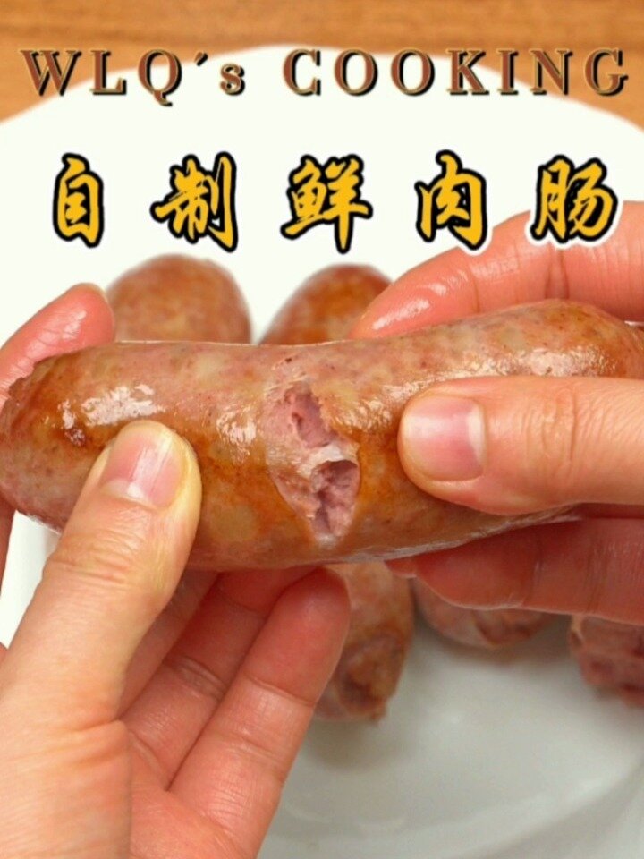 自制鲜肉肠