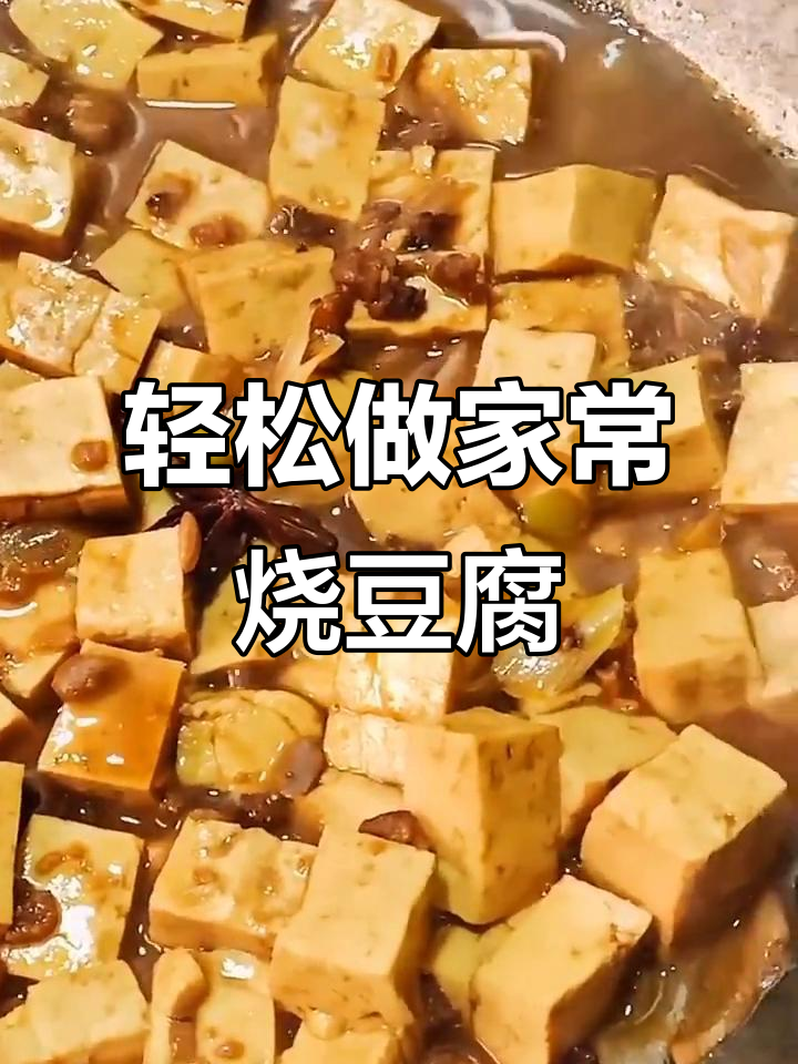家常烧豆腐，简单又美味！卤水豆腐炖出满满幸福感
