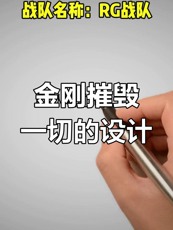 战队logo设计:金刚大嘴毁灭风格,RG战队的专属标识