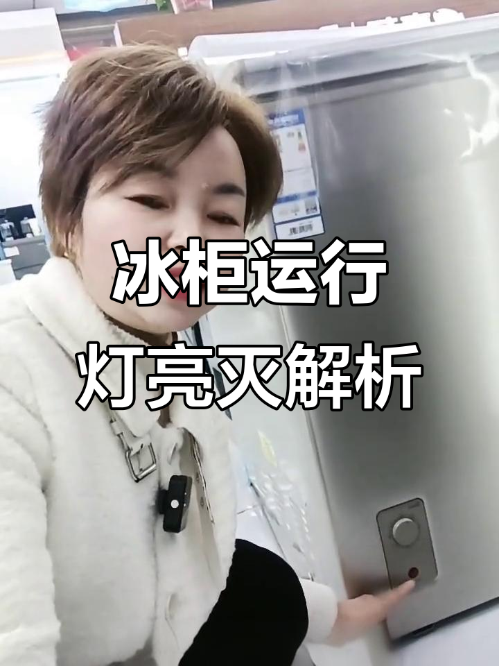冰柜灯闪烁正常现象,别担心坏了