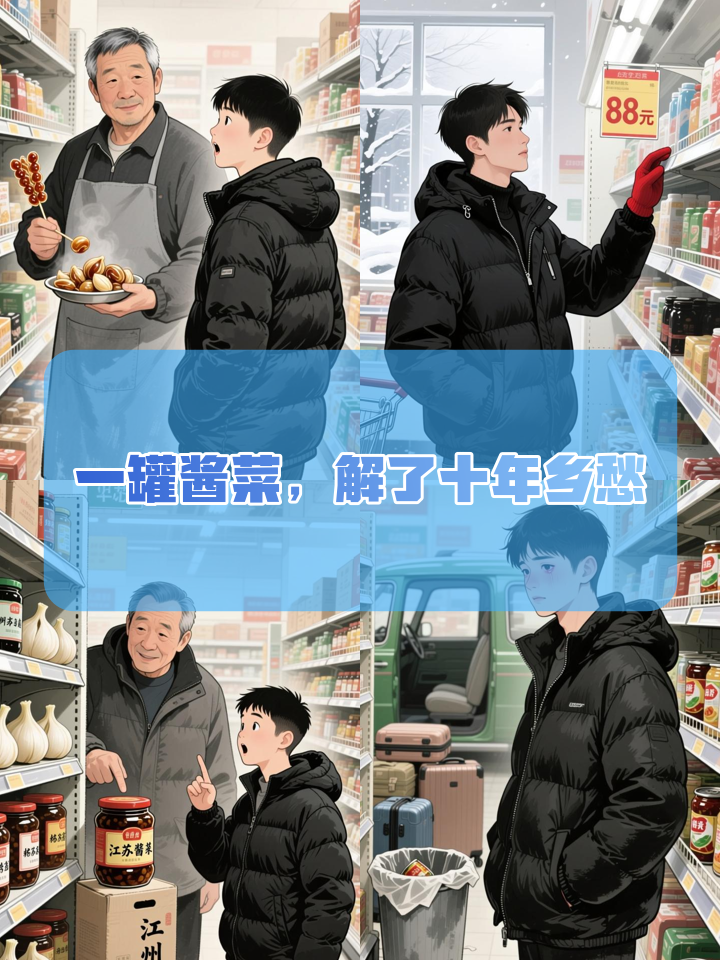 十年漂泊,一罐酱菜解开乡愁结