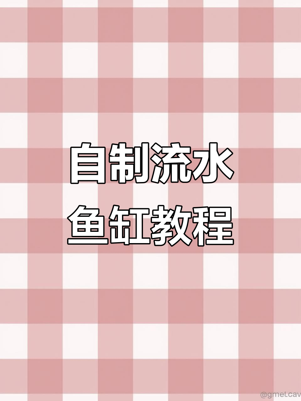 200元打造生态流水鱼缸，简单步骤教你完成