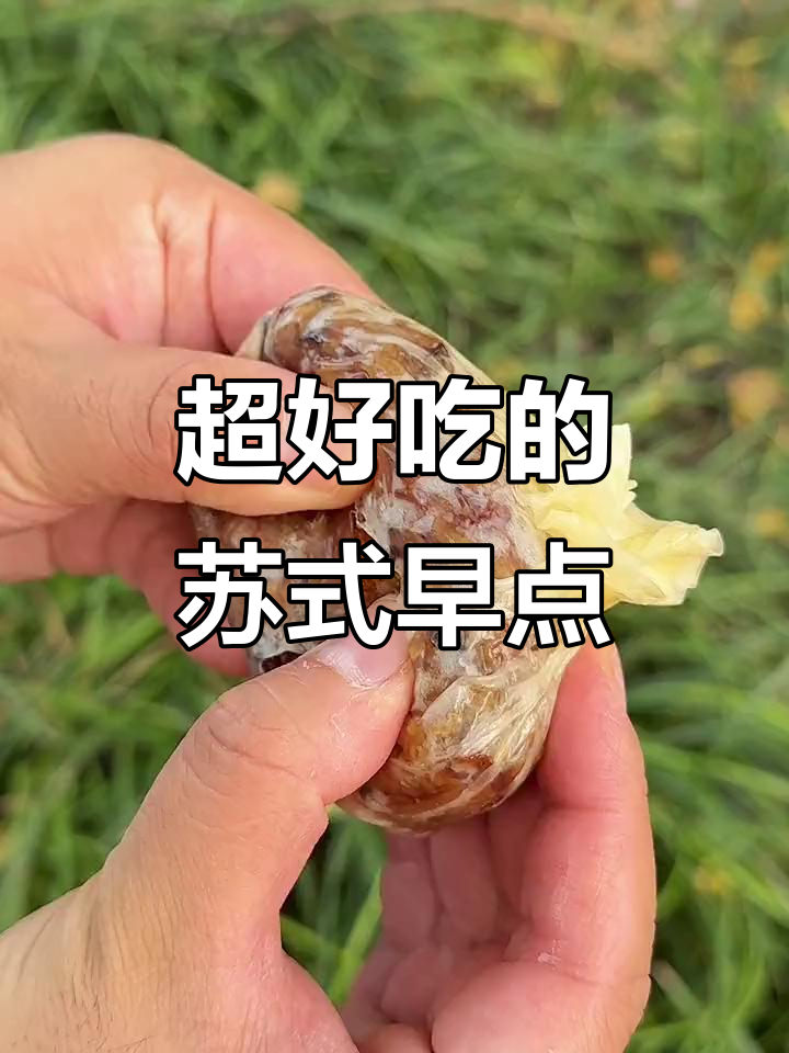 苏式早餐大揭秘!糯叽叽的糕点让人停不下来
