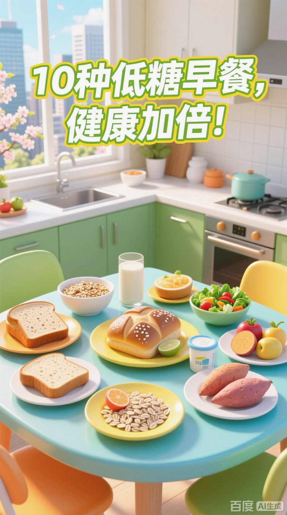 低糖早餐，健康加倍