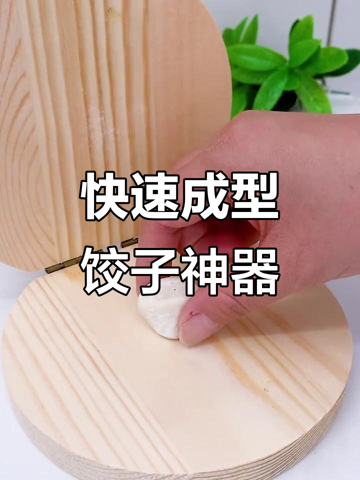 一按一压,饺子皮轻松搞定!这种神奇工具让你一分钟做200个