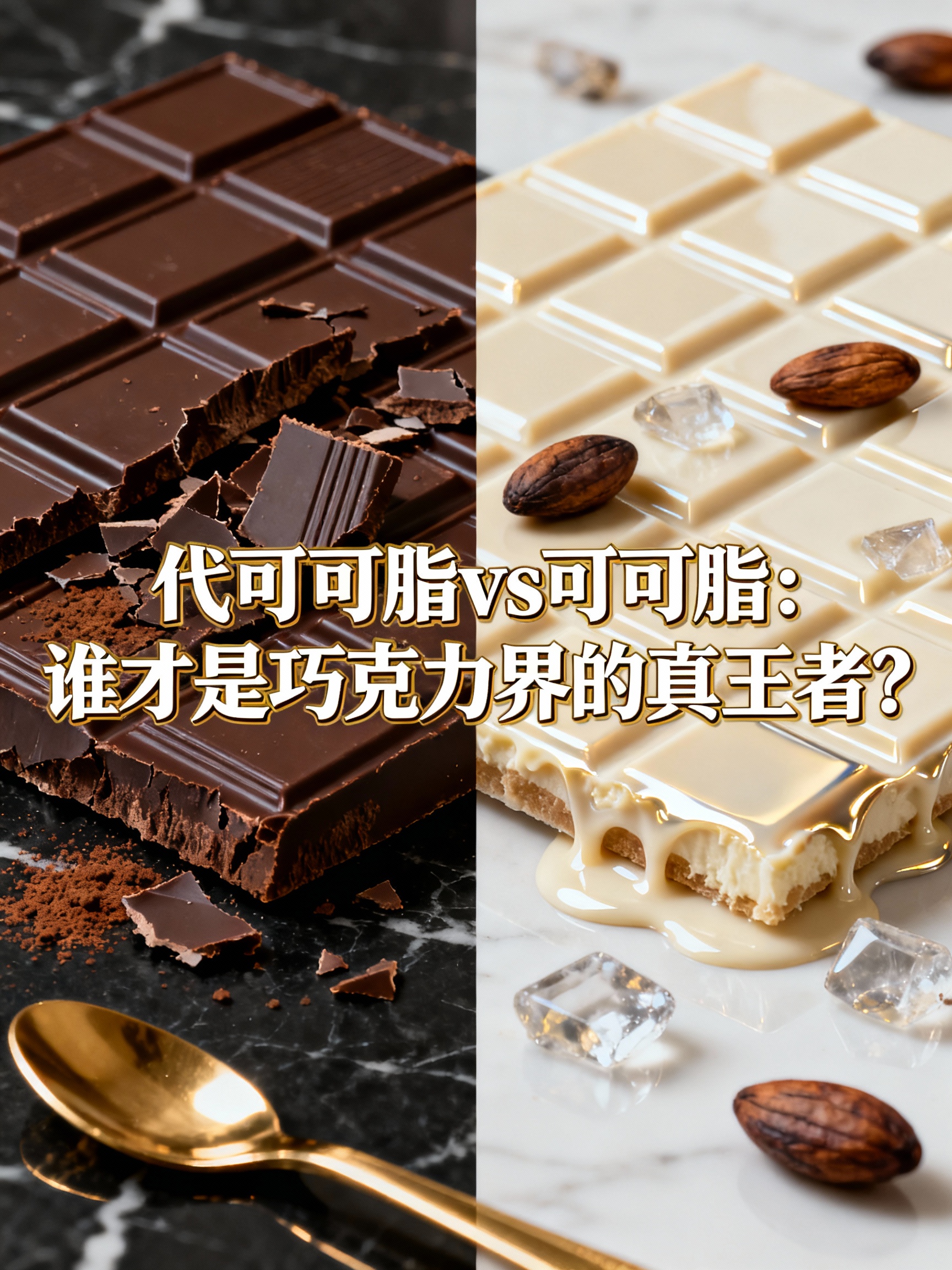 代可可脂vs可可脂：谁才是巧克力界的真王者？