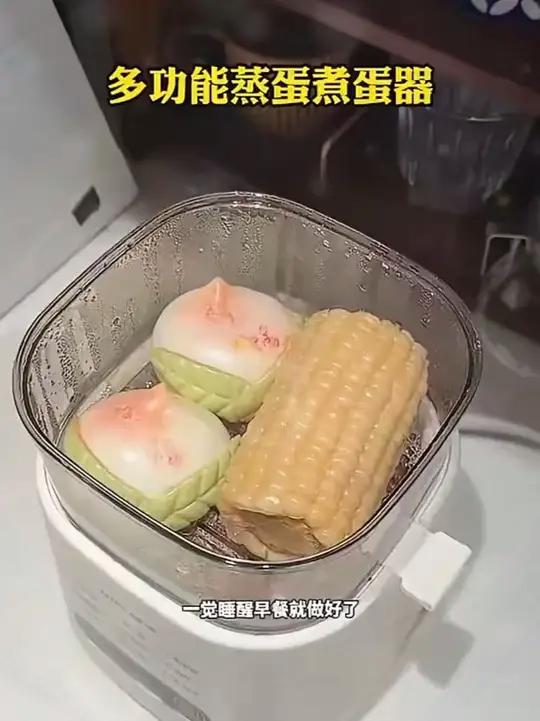 多功能蒸蛋煮蛋器全自动预约早餐机家用迷你蒸蛋器自动断电2025款好物推荐厨房小家电厨房好物