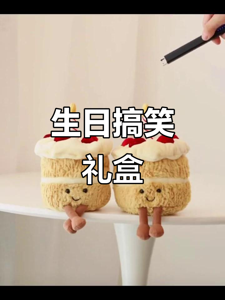 趣味生日蛋糕抱枕,唱歌毛绒玩具,搞怪礼物送朋友