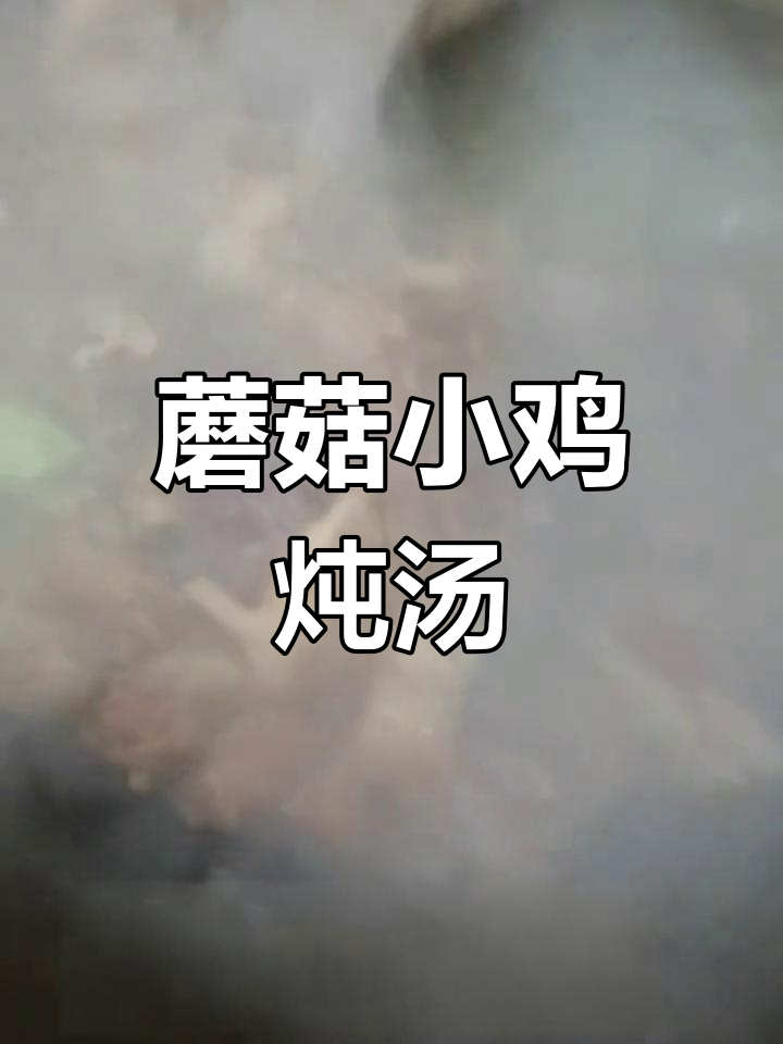 小鸡炖蘑菇,三黄鸡肉与香菇的完美搭配