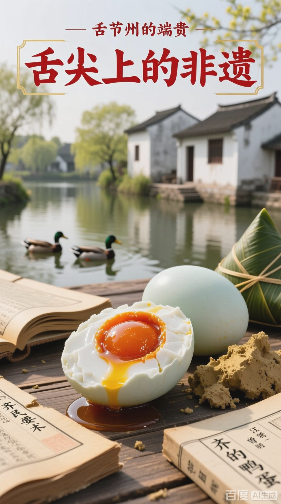 高邮鸭蛋,舌尖上的美味传奇