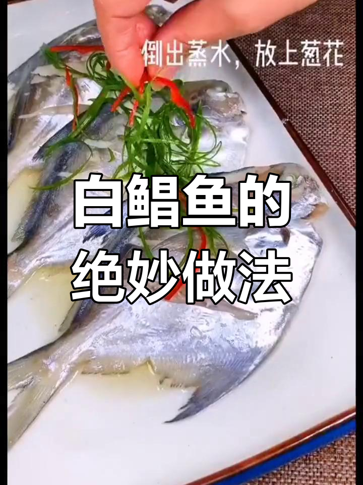 舟山白鲳鱼这样做,味道提升千倍!简单又美味
