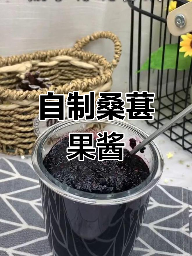 桑葚果酱,宝宝最爱酸甜口味,健康无添加