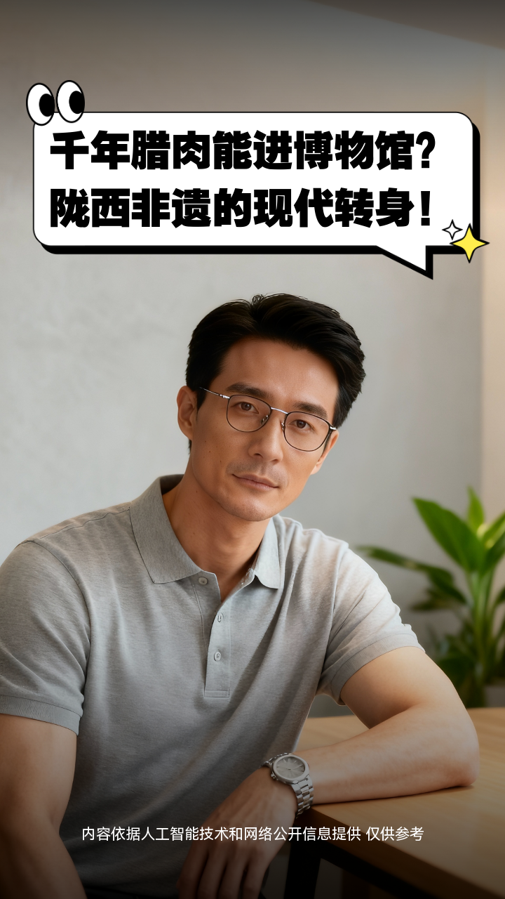 千年腊肉能进博物馆?陇西非遗的现代转身!