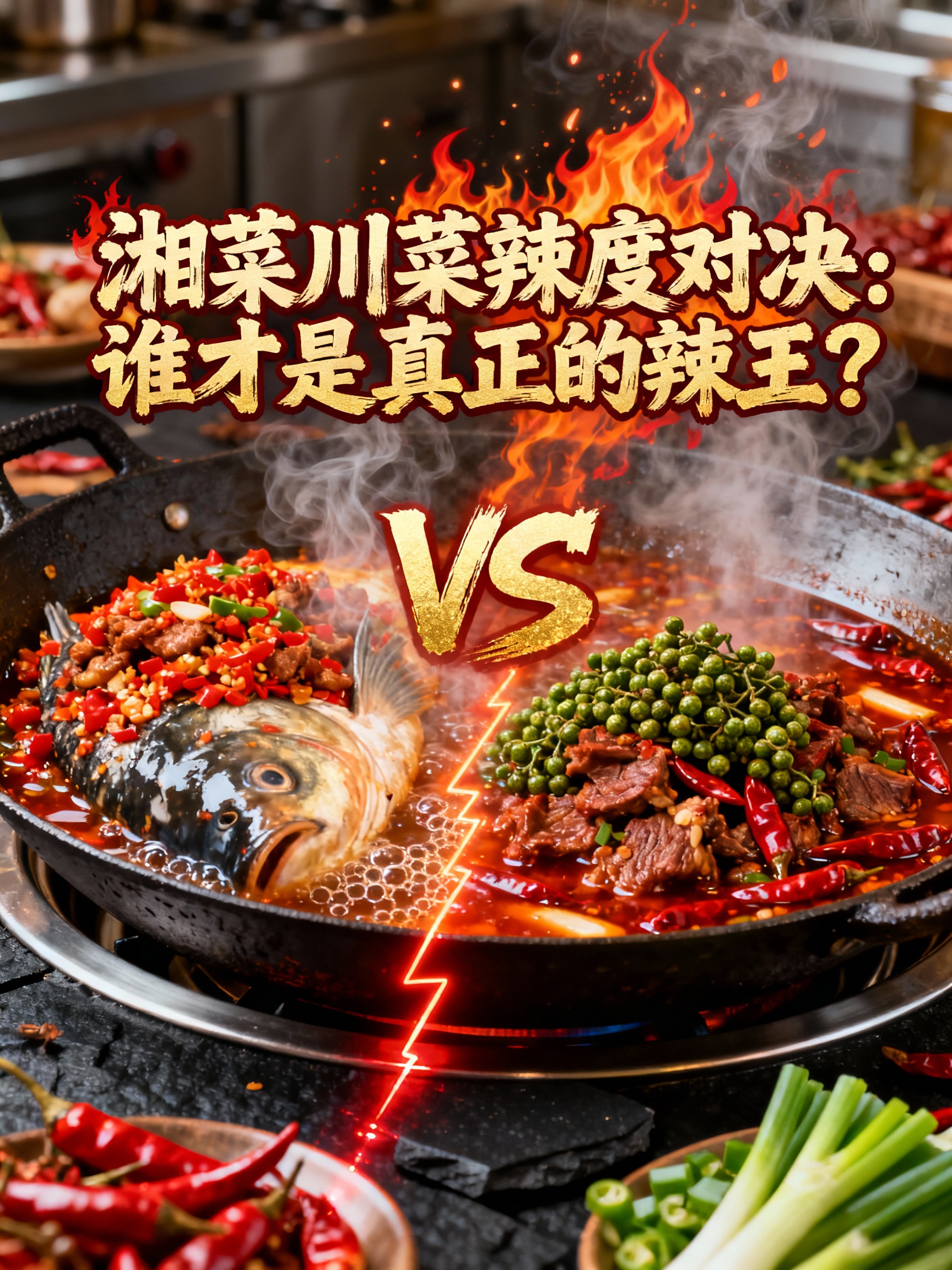 湘菜川菜辣度对决：谁才是真正的辣王？