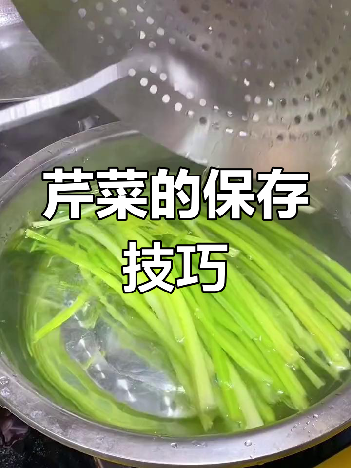 芹菜储存全攻略,保持新鲜不流失营养